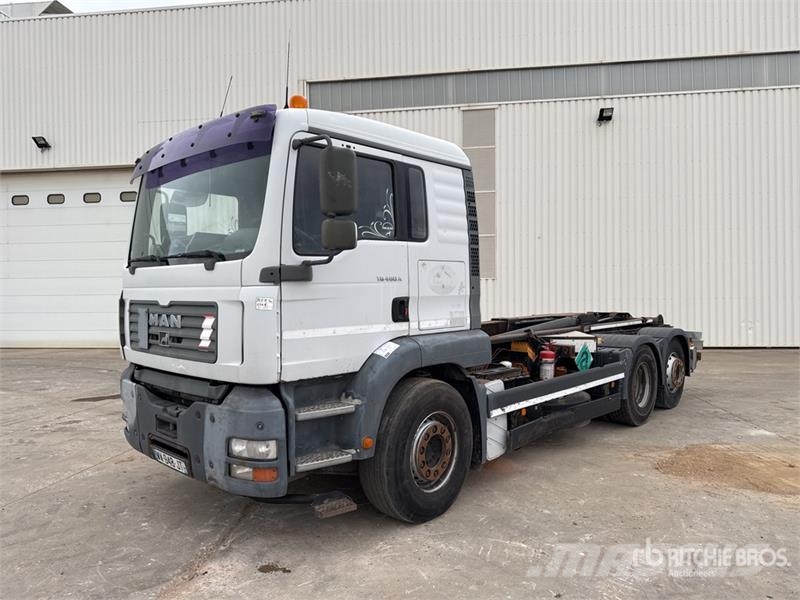 MAN TG460A Camion Ampliroll 6x2 Roll-Off Truck Camion multibenne