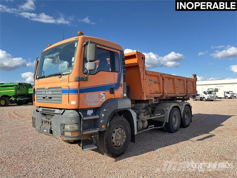 MAN TGA 26.350 6x4 Camion Benne T/A Dump Truck (Inoper Kipper