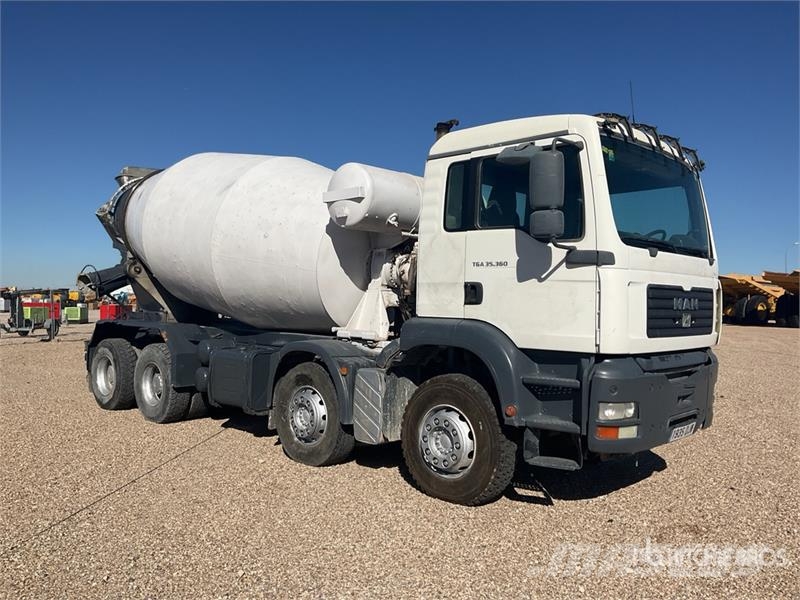MAN TGA 360 8x4 Mixer Truck Betonvedēji