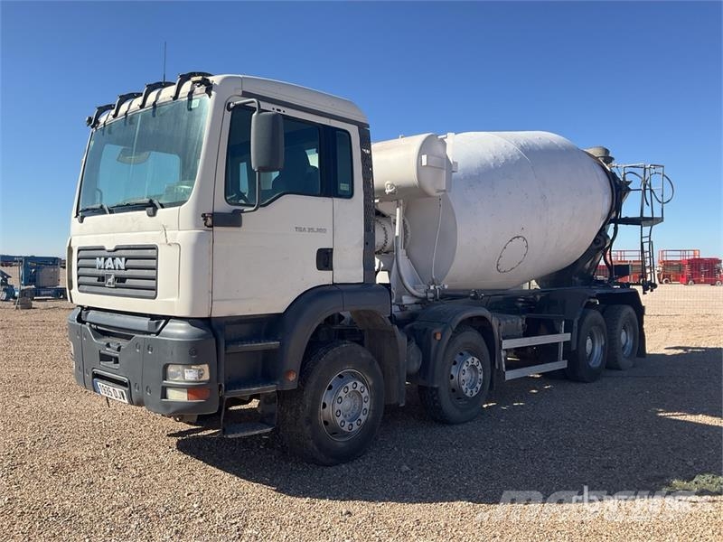 MAN TGA 360 8x4 Mixer Truck Betonvedēji