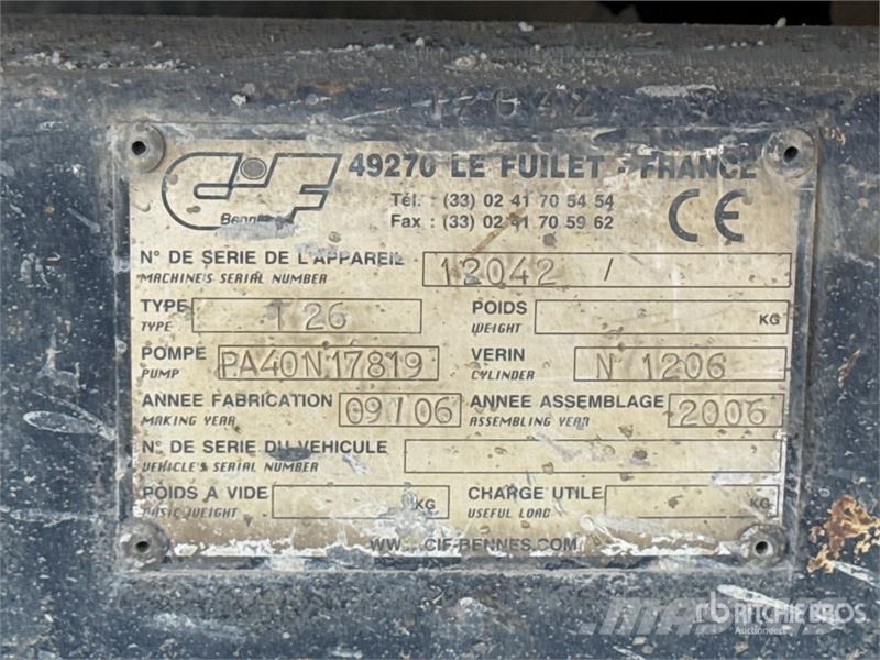 MAN TGA26.350 6x4 Camion Benne T/A Dump Truck (Inopera Camion benne