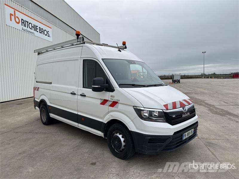 MAN TGE 3.180 Camion Fourgon Cargo Van Varevogne
