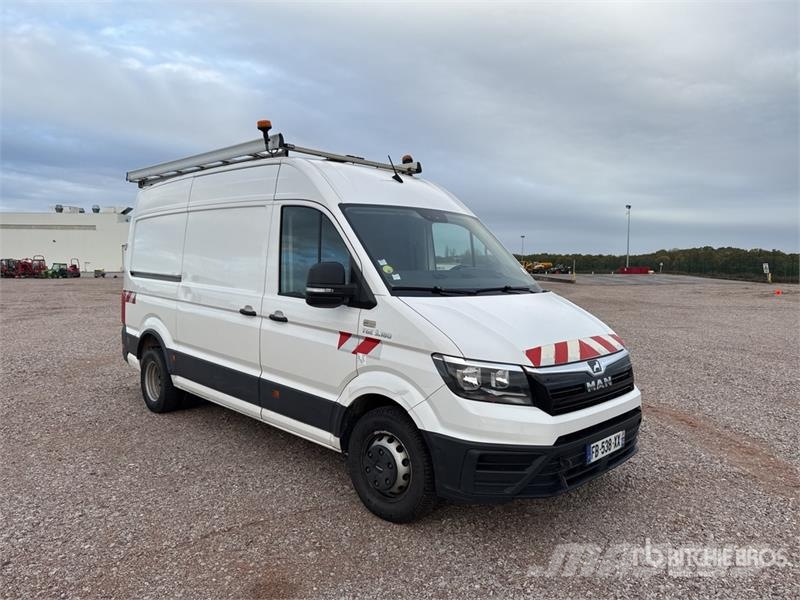MAN TGE 3.180 Camion Fourgon Cargo Van (Inoperable) Transporterek