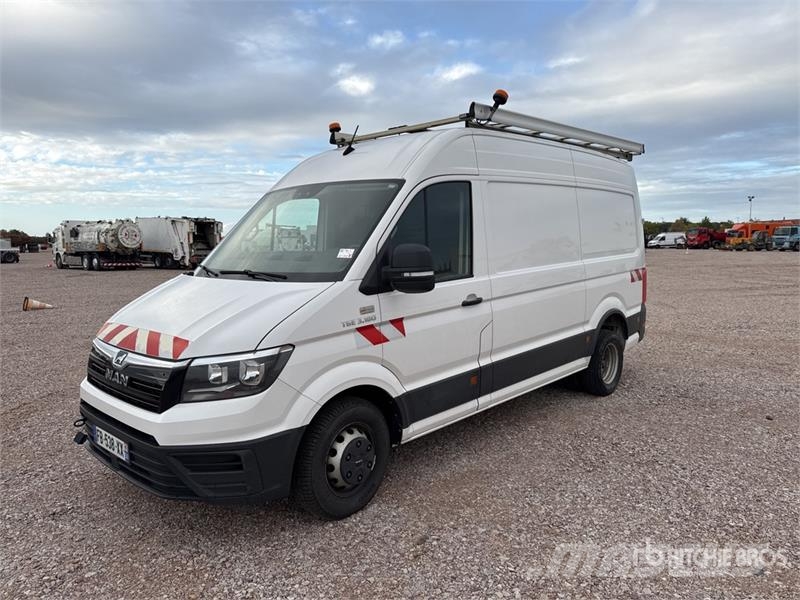 MAN TGE 3.180 Camion Fourgon Cargo Van (Inoperable) Transporterek