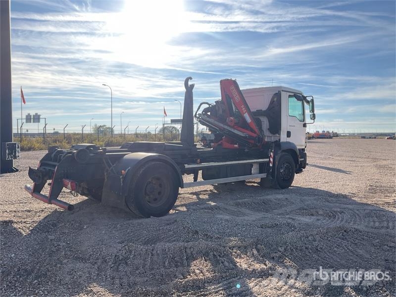 MAN TGM 18.250 4x2 Fassi F65A 0.22 Hooklift Truck Camion ampliroll