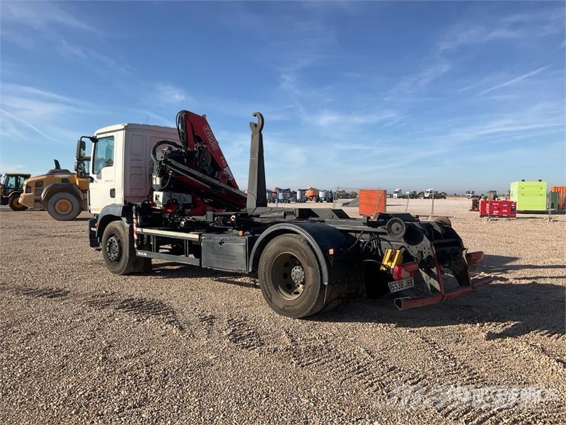 MAN TGM 18.250 4x2 Fassi F65A 0.22 Hooklift Truck Camion ampliroll