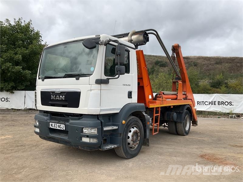 MAN TGM18.250 4x2 Skip Flatbed Truck Flatbed / Dropside trucks
