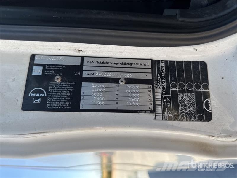 MAN TGS 26.480 6x2 Tracteur Routier Cabine Couchette S Τράκτορες