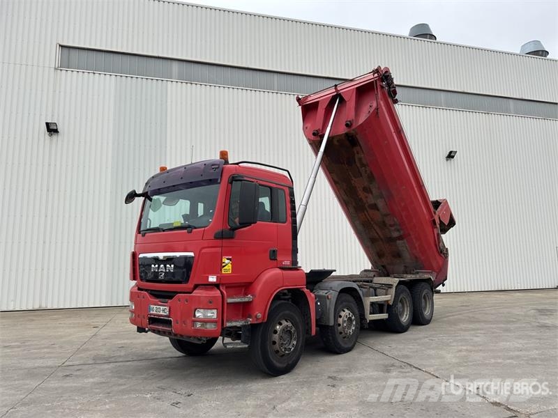 MAN TGS 35.440 8x4 Camion Benne Tri/A Dump Truck شاحنات قلابة
