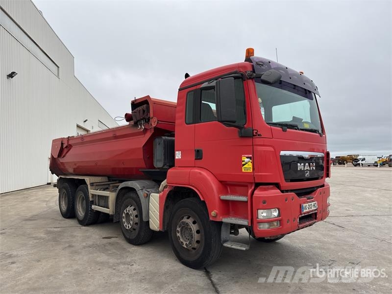MAN TGS 35.440 8x4 Camion Benne Tri/A Dump Truck شاحنات قلابة