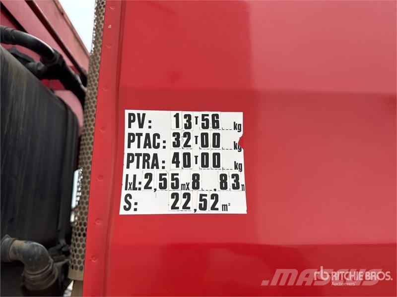 MAN TGS 35.440 8x4 Camion Benne Tri/A Dump Truck شاحنات قلابة