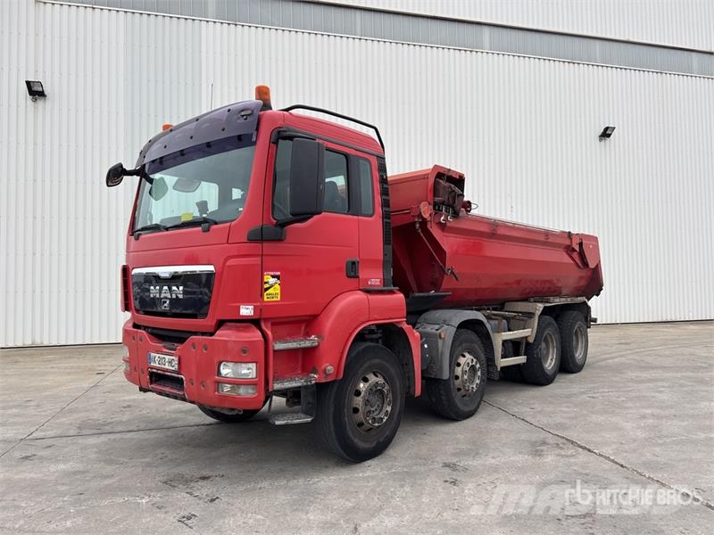 MAN TGS 35.440 8x4 Camion Benne Tri/A Dump Truck شاحنات قلابة