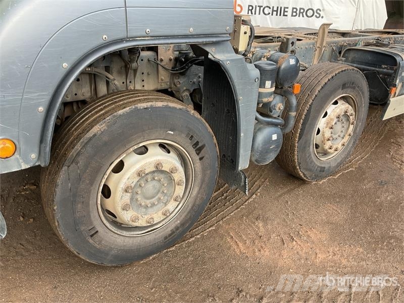MAN TGS35.420 8x4 Twin-Steer Extended Cab Tipper Quad/ Tipper trucks
