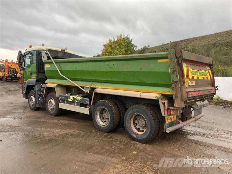 MAN TGS35.420 8x4 Twin-Steer Extended Cab Tipper Quad/ Tipper trucks