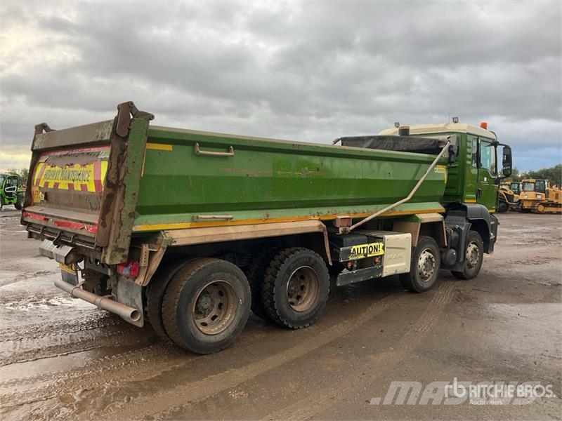 MAN TGS35.420 8x4 Twin-Steer Extended Cab Tipper Quad/ Tipper trucks