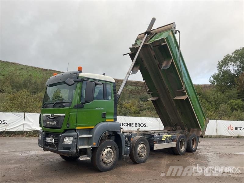 MAN TGS35.420 8x4 Twin-Steer Extended Cab Tipper Quad/ Tipper trucks