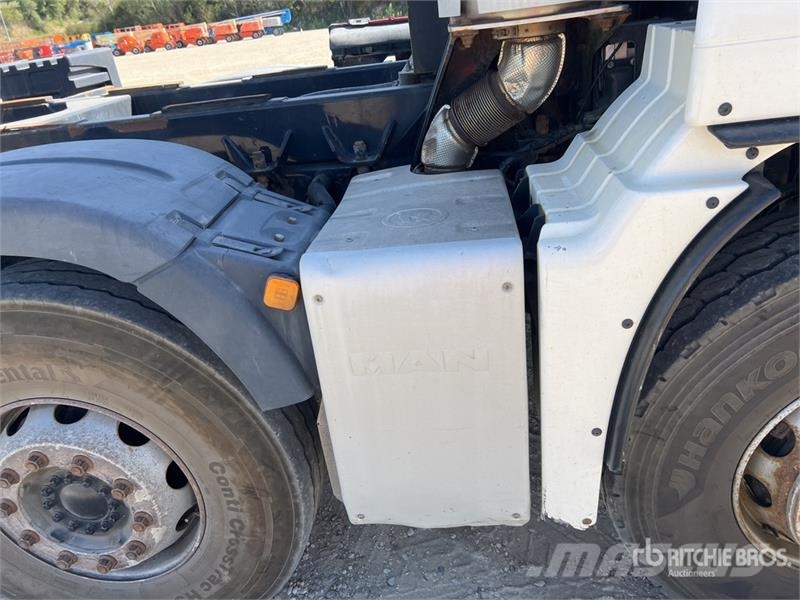 MAN TGS35.460 8x4 Camion Benne Ronde Tri/A Dump Truck شاحنات قلابة