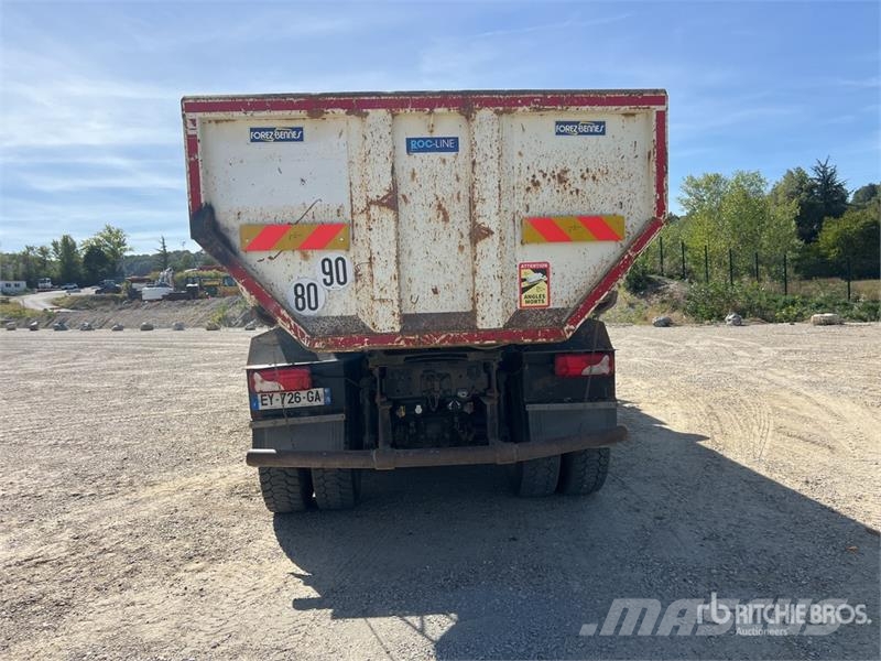 MAN TGS35.460 8x4 Camion Benne Ronde Tri/A Dump Truck شاحنات قلابة