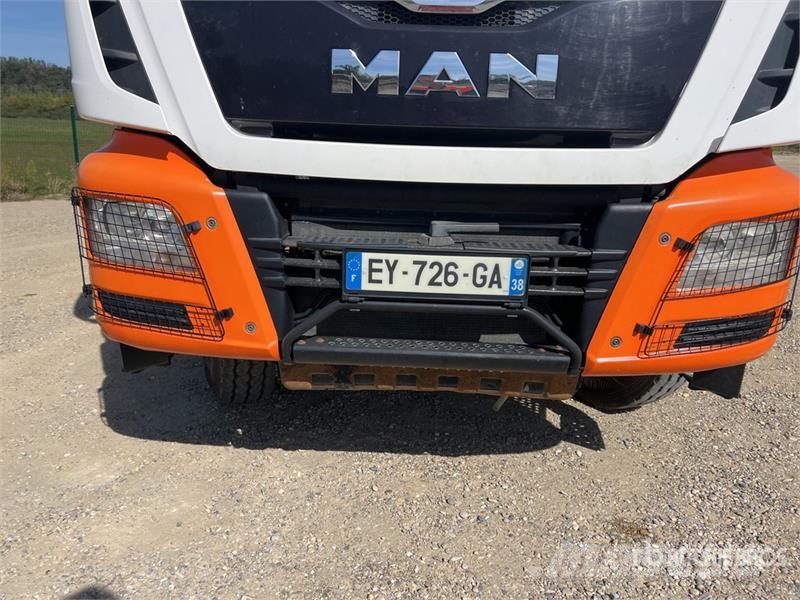 MAN TGS35.460 8x4 Camion Benne Ronde Tri/A Dump Truck شاحنات قلابة