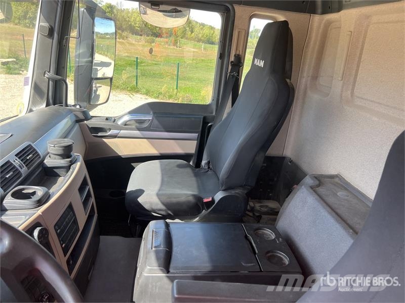MAN TGS35.460 8x4 Camion Benne Ronde Tri/A Dump Truck شاحنات قلابة