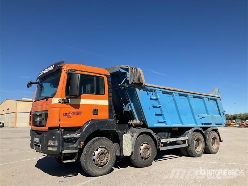 MAN TGS41.440 8x4 Twin-Steer Tri/A Dump Truck Kipper