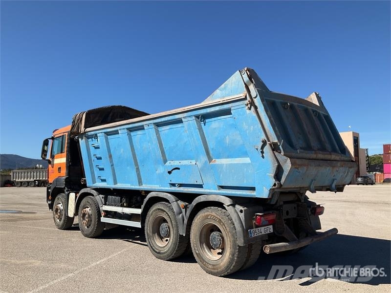MAN TGS41.440 8x4 Twin-Steer Tri/A Dump Truck Kipper