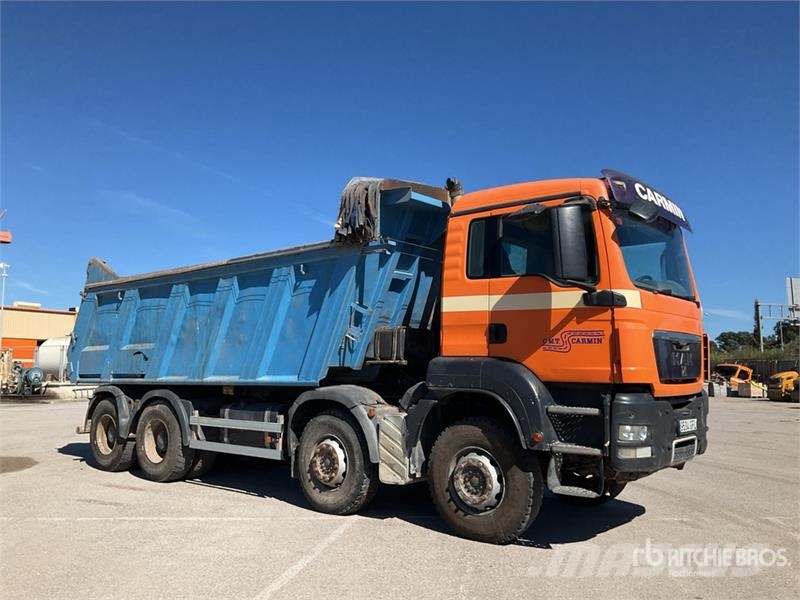 MAN TGS41.440 8x4 Twin-Steer Tri/A Dump Truck Kipper