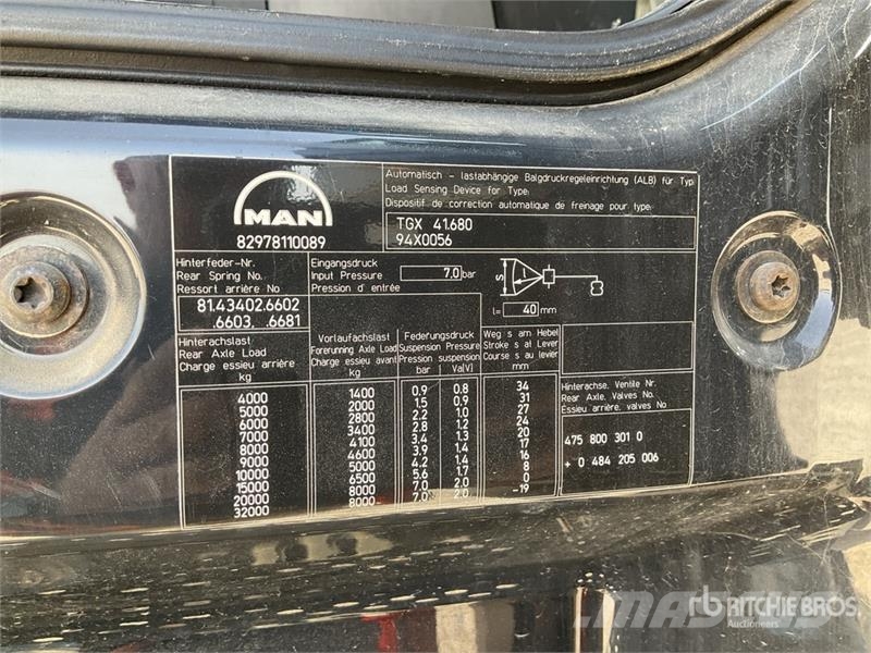 MAN TGX41.680 Heavy Haul 8x4 Quad/A Sleeper Truck Trac Ostali kamioni