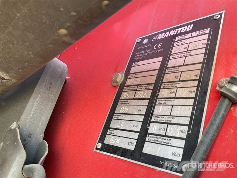 Manitou 120 AETJC 2 2WD Electric Nacelle Articulee Electri Ανυψωτήρες με αρθρωτό βραχίονα
