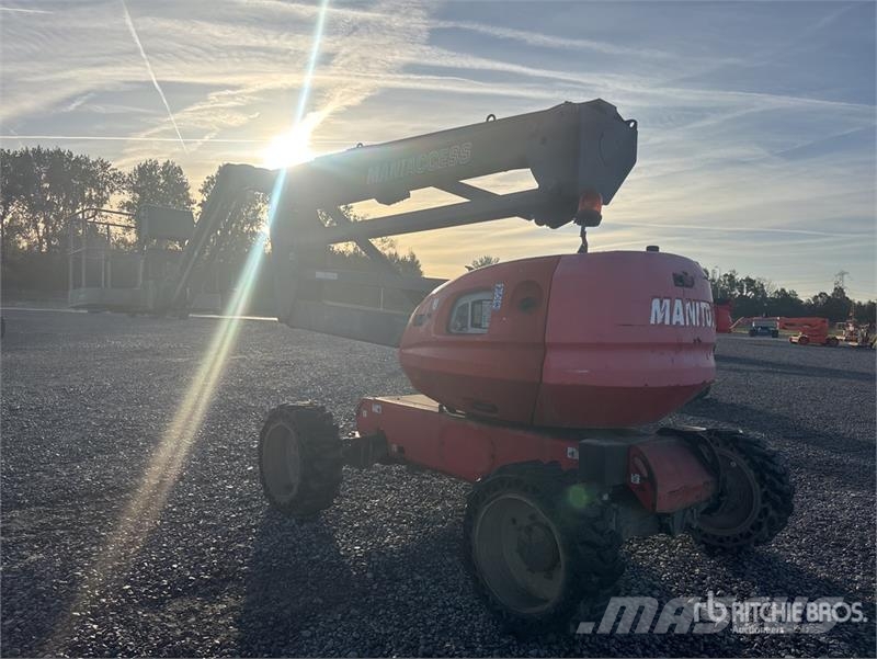 Manitou 160ATJ 4WD Diesel Articulating Boom Lift Knikarmhoogwerkers
