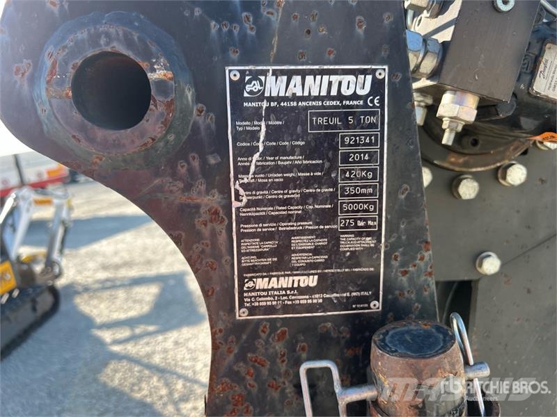 Manitou 5 T Telehandler Winch Attachment Entreprenør - Andet