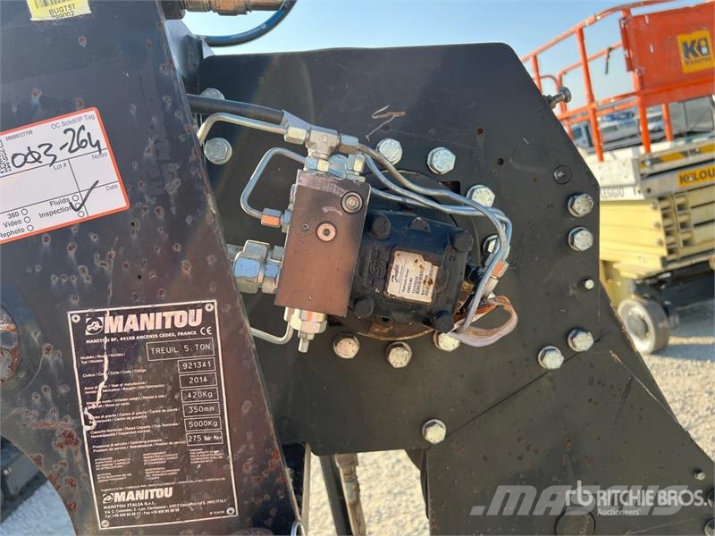 Manitou 5 T Telehandler Winch Attachment Entreprenør - Andet