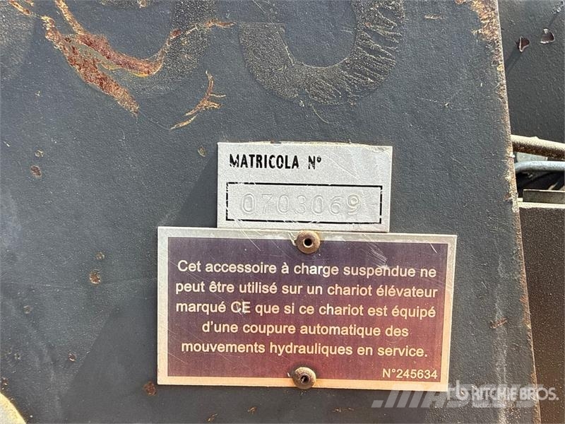 Manitou Argano 4T Telehandler Winch Attachment Építőipar - Egyebek