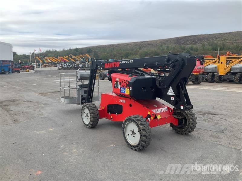 Manitou MAN GO 12 4WD Diesel Articulating Boom Lift Articulated boom lifts