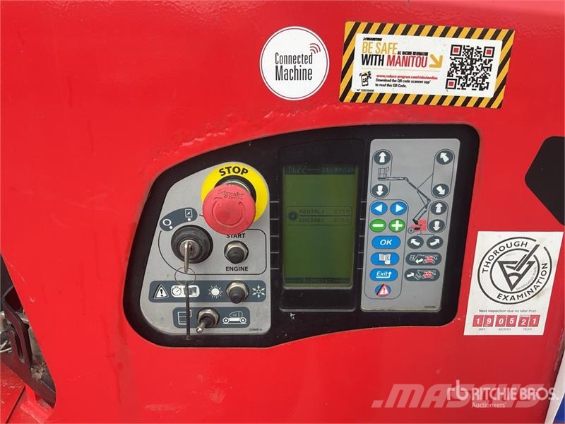 Manitou MAN GO 12 4WD Diesel Articulating Boom Lift Articulated boom lifts