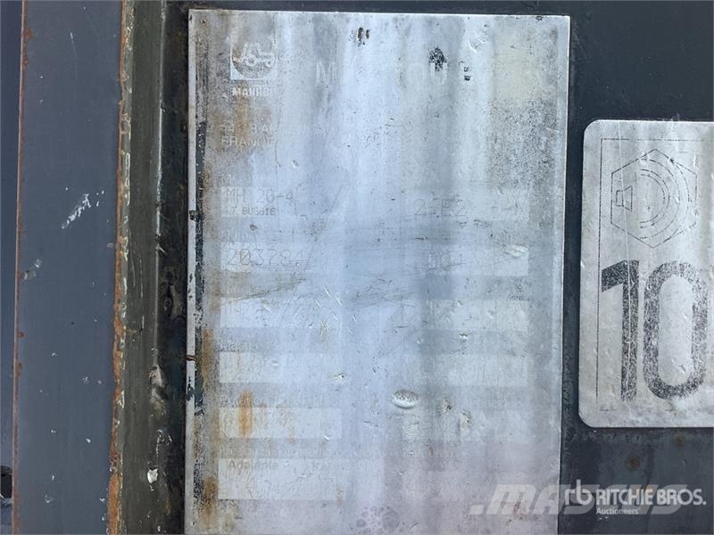 Manitou MH20-4 Rough Terrain Forklift (Inoperable) Maastikutõstukid