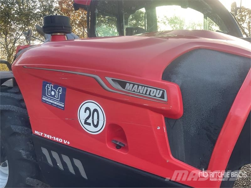 Manitou MLT741-140 V Plus Telehandler Teleskopiskie manipulatori