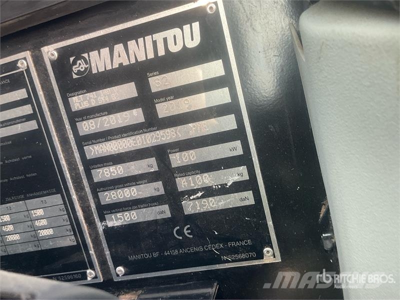 Manitou MLT741-140V+ Telehandler Teleskopski viličarji