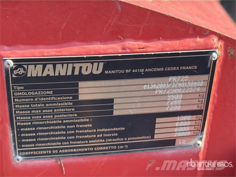 Manitou MLT940 120 HLSU Telehandler Teleszkópos rakodók