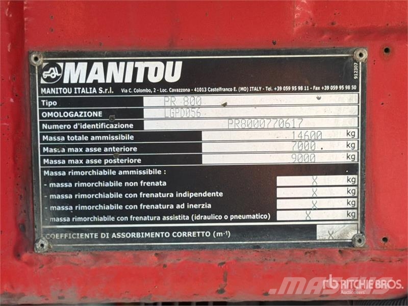 Manitou MRT1840 مناولات متداخلة