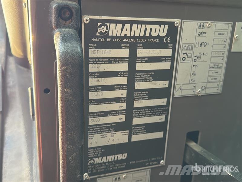 Manitou MRT1840 مناولات متداخلة