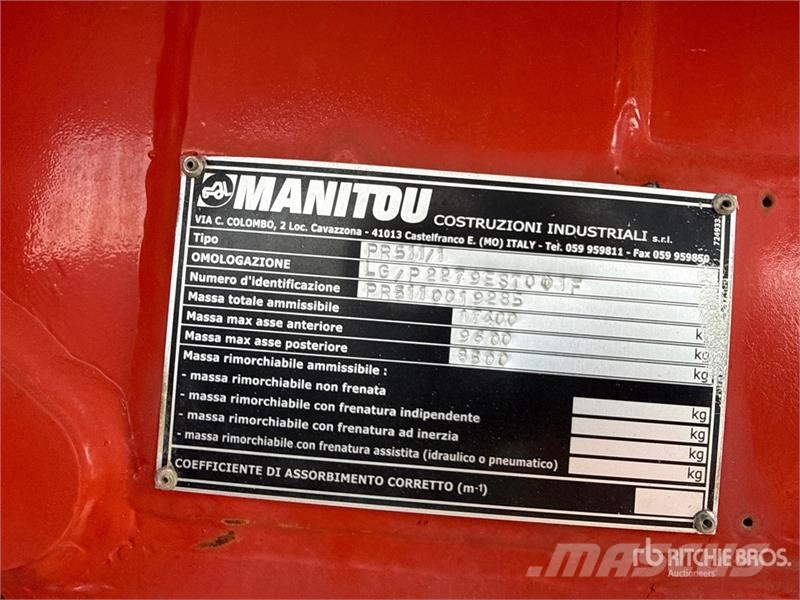 Manitou MRT2150 Privilege+ مناولات متداخلة