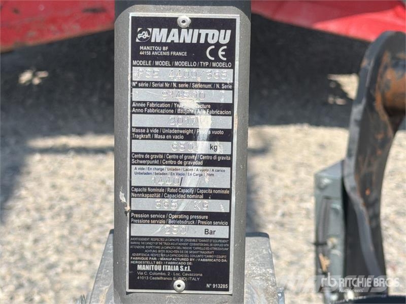 Manitou MRT2550 Privilege+ Teleskopiskie manipulatori