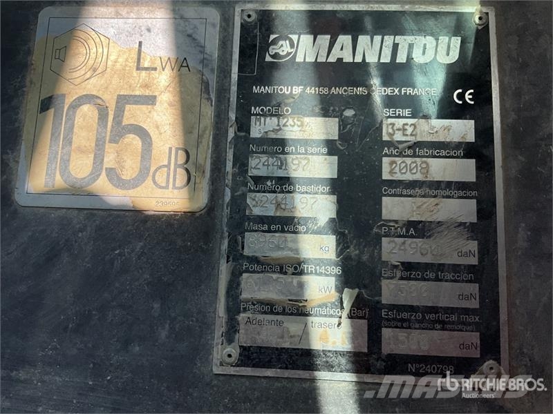 Manitou MT1235S Τηλεσκοπικοί ανυψωτές
