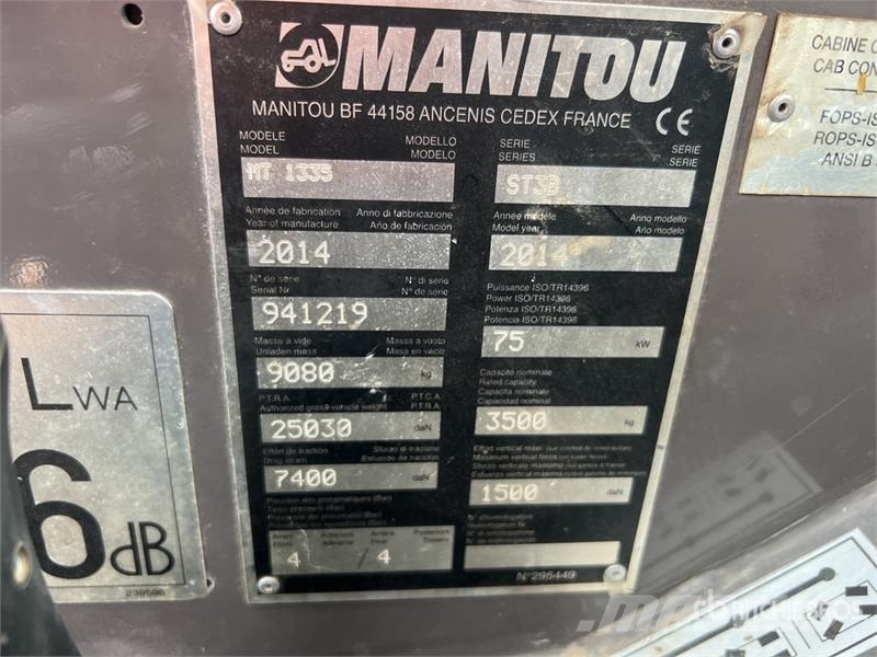 Manitou MT1335 Τηλεσκοπικοί ανυψωτές