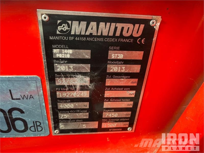 Manitou MT1440 Teleskopski viličarji