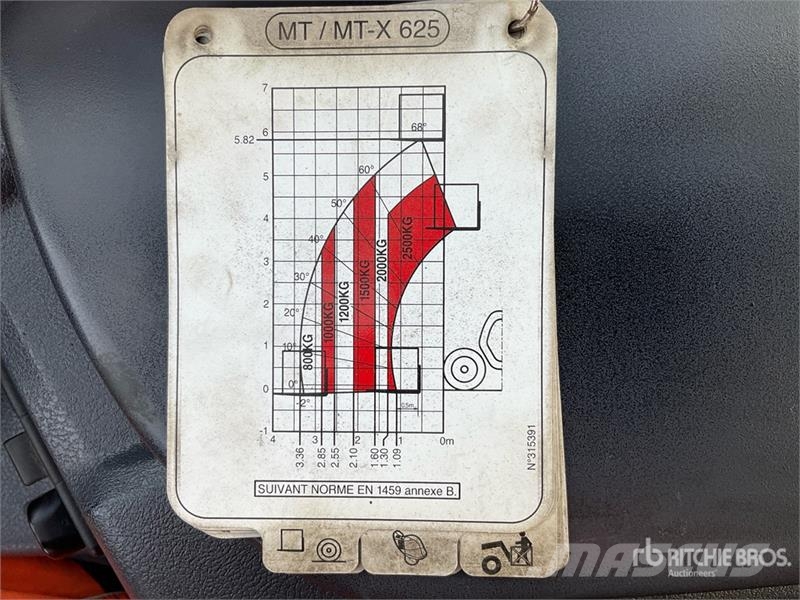 Manitou MT625 Teleskopski viličarji
