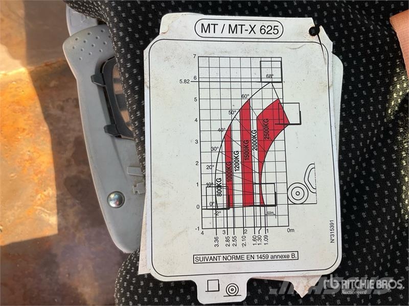 Manitou MT625H Teleskopiskie manipulatori