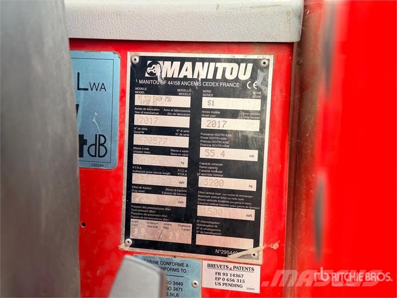 Manitou MT932 مناولات متداخلة