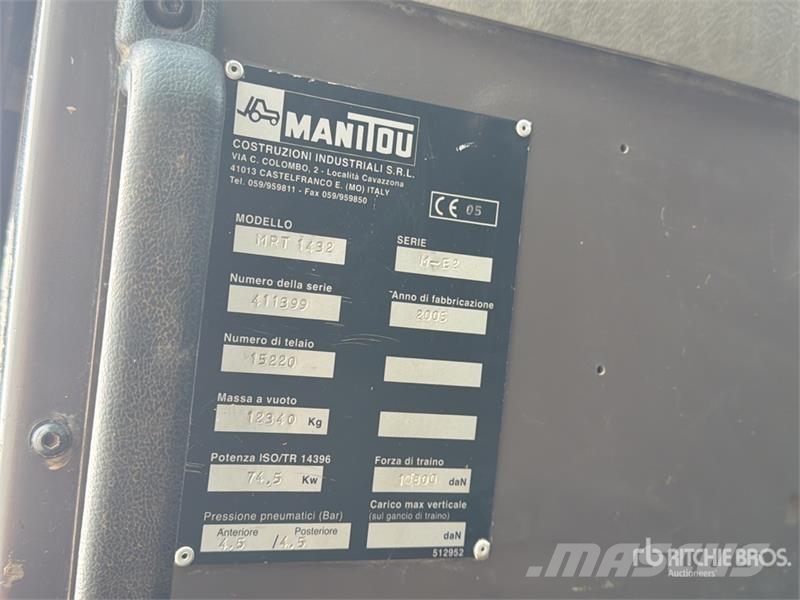 Manitou Roto MRT 14.32 Telehandler Teleszkópos rakodók